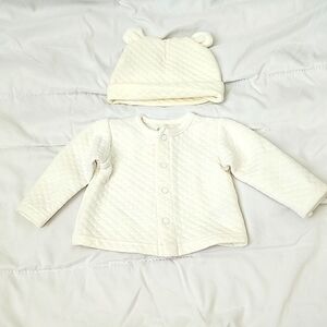 White Jacket and Hat set